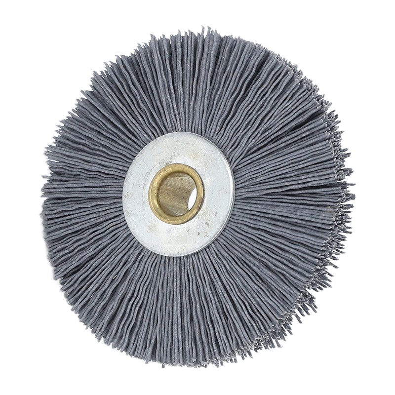Key Machine Deburring Brush Nylon Bristles Burr Removal Cleaning Tool