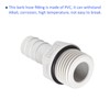 M METERXITY 6pcs Barb Hose Fitting PVC Pipe Connector for