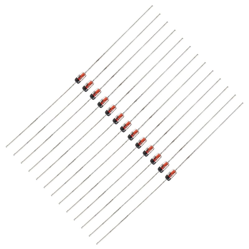 500pcs Quick Switch Diode 1N4148 200MA 100V Aluminum Silicon Diode
