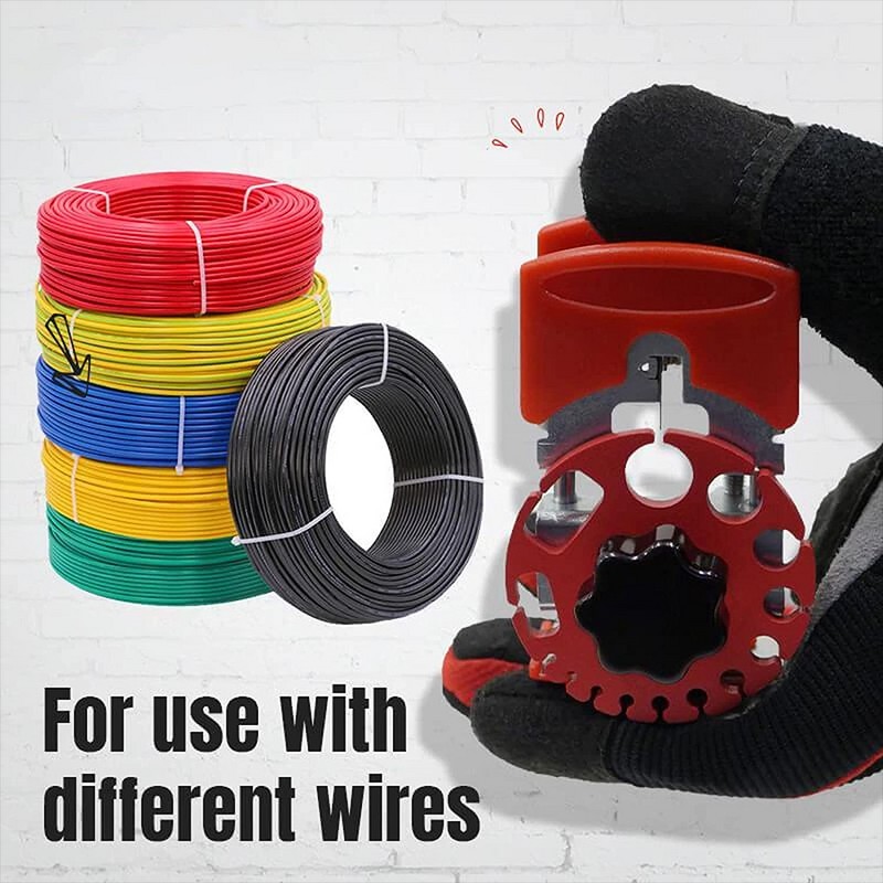 Universal Handheld Wire Stripper Portable Quick Electric Wire Demolisher Stripper