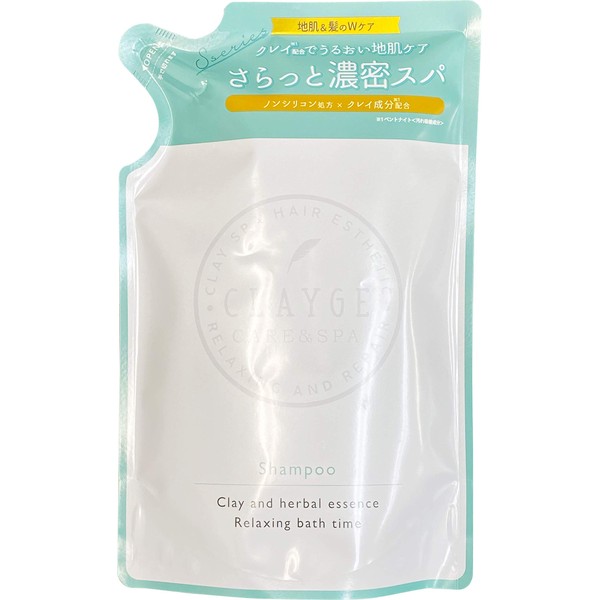 CLAYGE Shampoo SN Smooth Floral Musk Scent, Refill, 13.5 fl