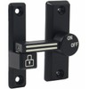 Black Safety Door Lock Latch DP72821 2ea