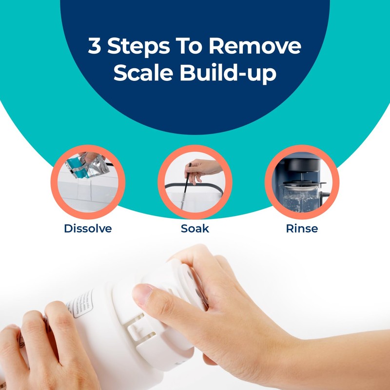 Bluevua Descaling Kit for RO100ROPOT-Lite & RO100ROPOT-Lite(UV) & RO100ROPOT-Travel Systems