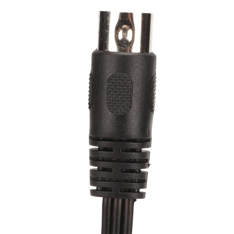DIN 5Pin Male to 2 RCA Female and 3.5mm Cable