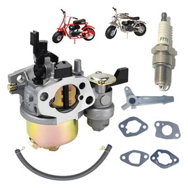 QYMOTO CT200U Carburetor for Coleman Mini Bike Carb Huayi P19 Carburetor 196cc 212cc 224cc CT200U-EX BT200X,Axis M200,Baja MB165 MB200 Minibike Carbs 5.5HP 6.5hp GX160