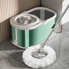 SWIFTIRON Spin Mop and Bucket with Wringer Set for Home,360°