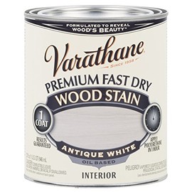 Rust-Oleum 297424 Antique White Varathane Premium Fast Dry Wood Stain, 1 Quart, 2 Pint Can (Pack of 2)