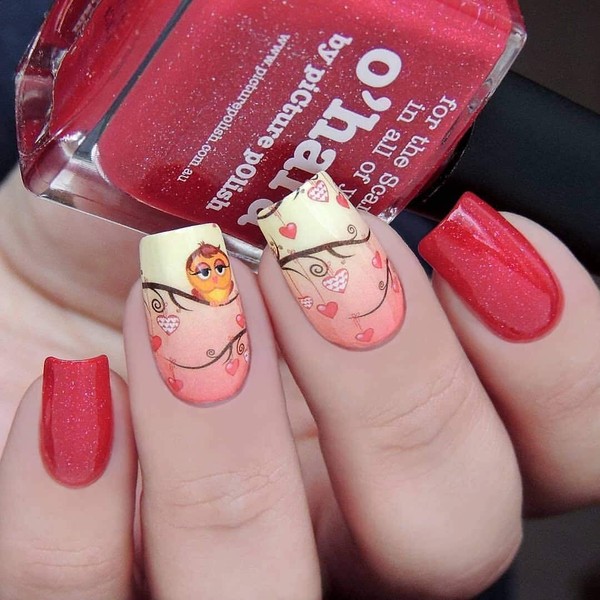 Whats Up Nails - P056 Owl Always Love You Water