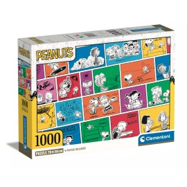 Clementoni Rompecabezas Snoopy Tiras Comicas 1000 Pz Clementoni Italia