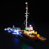 YEABRICKS - Luz LED para 21350 Ideas Jaws Building Blocks