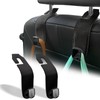 Teoenix Car Seat Headrest Hook, 2 Pack Leather Car Purses