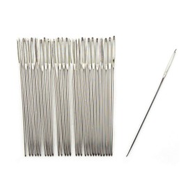 No.24 A Pack of Appx 35 Pcs Cross Stitching Needles - Thin, Easy to Thread Large Opening- 3.6cm/1.5”, Get The Deal!