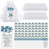 60 Sets Forget Me Not Flower Lapel Pin Blue Flower