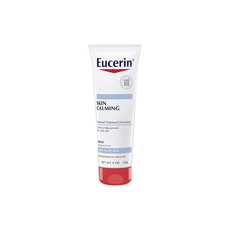 Eucerin Body Creme, Calming, 8 oz