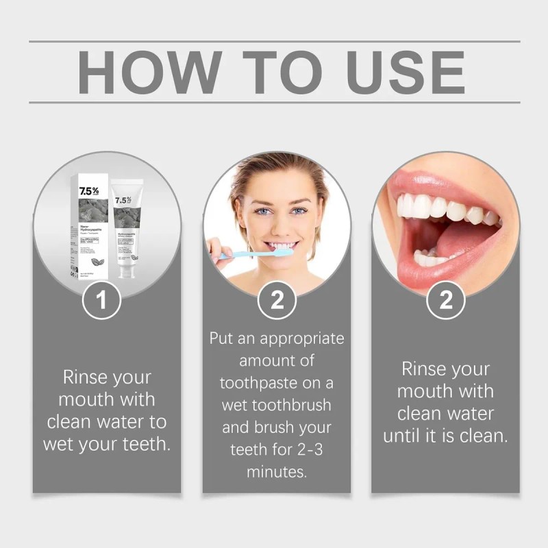 Pasta Dental Con Hidroxiapatita, Protección Profunda Del Esm