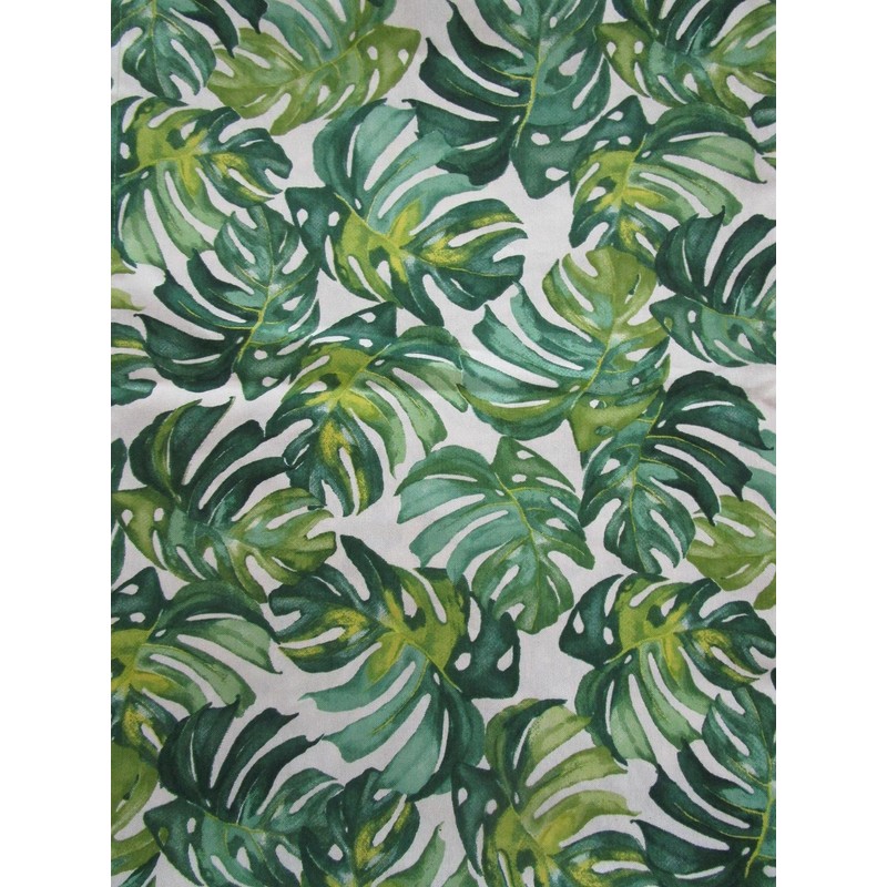 pago poco Spring-Summer 2021 Collection Tablecloth Rectangular Pattern Leaf Palm