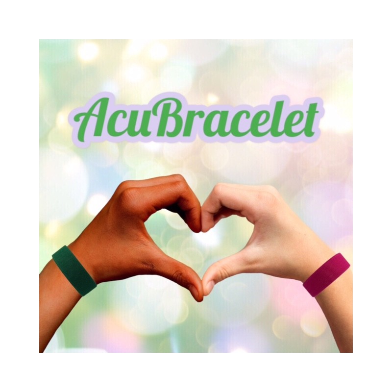 AcuSnap Relaxation Bracelet – Acupressure with a "Snap" for Balance,