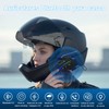 Auriculares Bluetooth para Motocicleta con Micrófono, Micrófono Suave y Duro