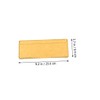 DOITOOL 1Set Leather Wallet Pattern Templates Acrylic DIY Tool for