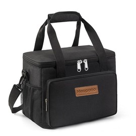 "NEW ARRIVAL" FLASH CODE!!Large Lunch Bag Insulated Lunch Box Soft Cooler Cooling Tote for Adult Men Women,  24-Can (15L) - Color: LEOPARD PRINT