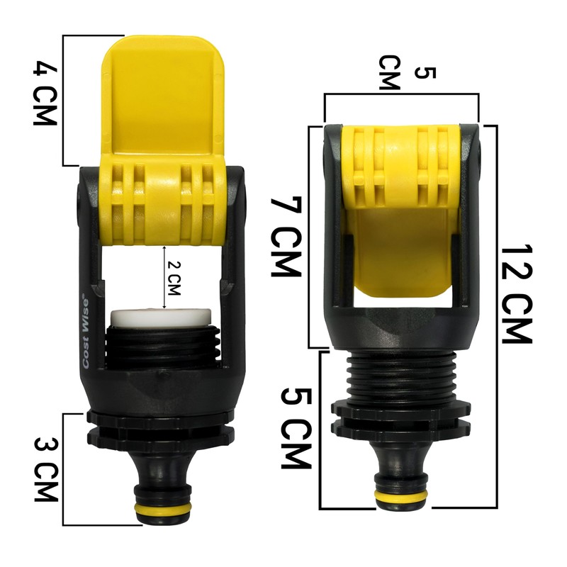 Cost Wise kitchen adjustable tap fitting to join a garden