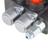findmall 2 Spool 11GPM 3625PSI Hydraulic Directional Control Valve, SAE