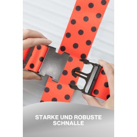 Wenter.S Luggage Straps - Unique Luggage Strap - Premium Luggage Strap for Customizing Your Suitcase - Strap in Stylish Designs - Luggage Strap - Practical Luggage Strap