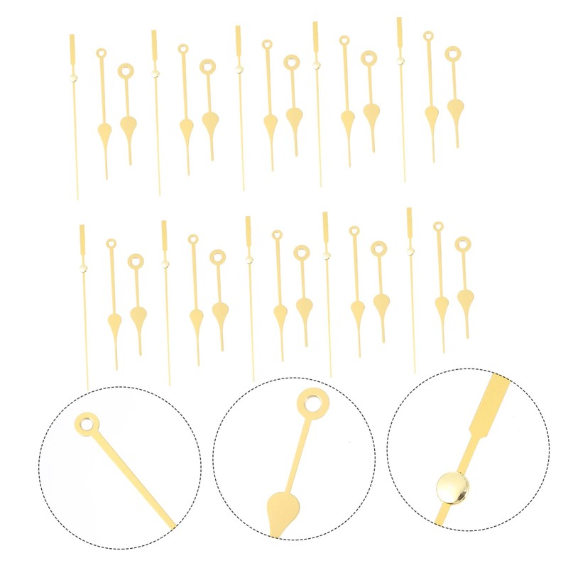 NOLITOY 10 Sets Clock Hand Replacement Kit High Precision Clock