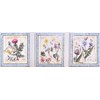 Wildflowers Garden Art Ceramic Tile 6" 15 cm Floral Decorative