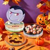 96PCS Halloween Paper Plates, Disposable Party Tableware with 6 Designs