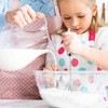 Semi-Automatic Egg Whisk Beater - Stainless Steel Wire Whisk Hand