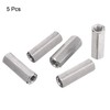 sourcing map M8 x 1.25-Pitch 40mm Length 304 Stainless Steel