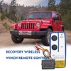 MASO 12V Wireless Winch Remote Control Kit Universal Handset Switch