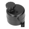 Radiator Coolant Expansion Tank 2.5L Capacity Aluminum Alloy Black Reservoir