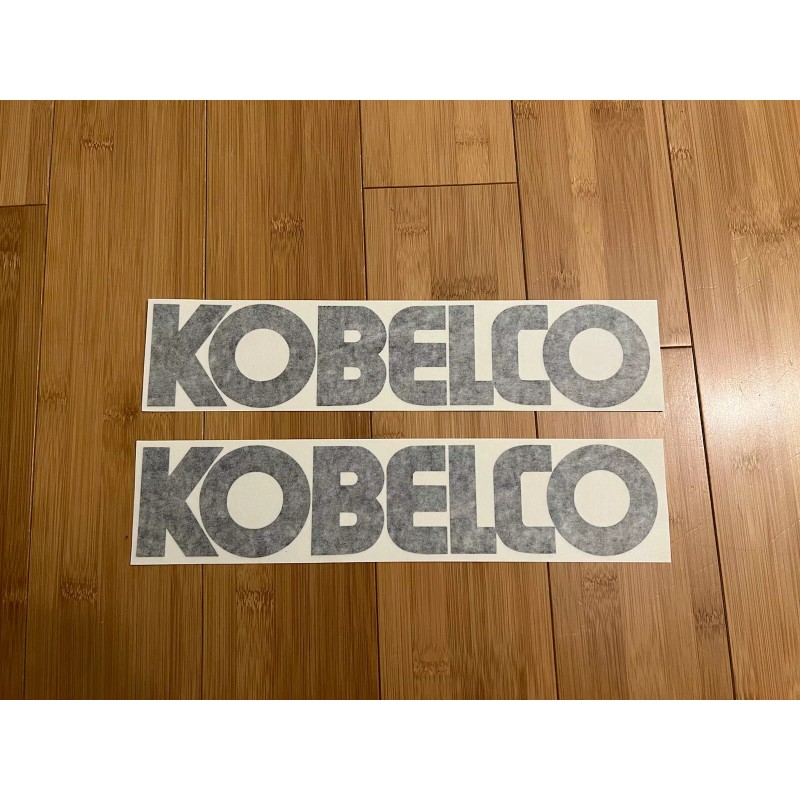 Kobelco Equipment - 48” Inch Sticker Decal Logo - Set