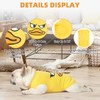 KOOLTAIL Dog Shirt, Funny Summer Dog Clothes Yellow Duck Costume