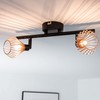 Ceiling lamp in retro design with Copper Cover, 2 x