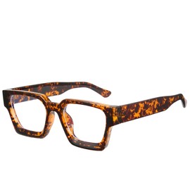 Cyxus Stylish Blue Light Blocking Glasses Women Anti Blue Light, UV400 Protection,for Office, Gaming, Daily Screen Use Brown Tortoiseshell 8143