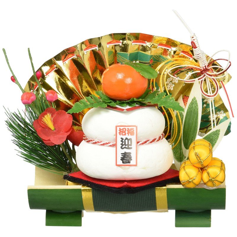 New Year Decorations DG-124 Entrance Split Bamboo (Kagami Mochi), 5.9