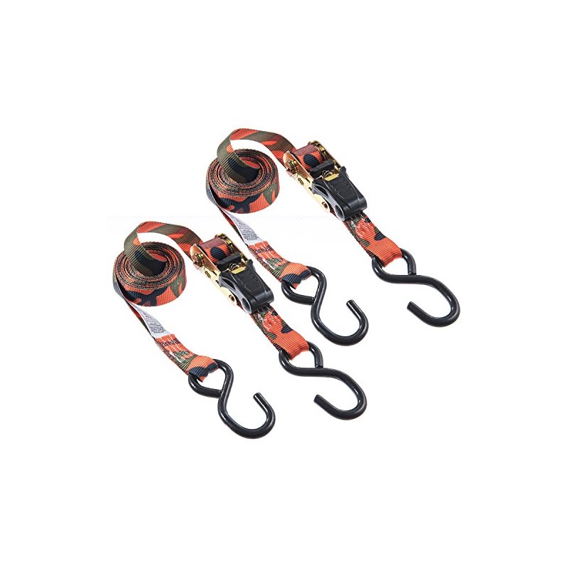 Keeper - 1” x 12' Blaze Camo Ratchet Tie-Down with