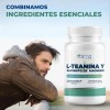 L- Teanina Y Glicinato De Magnesio 500 Mg -200 Cápsulas