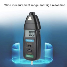Measure the speed of rotation anything that rotates! Contact & Non-Contact Laser Digital Tachometer Tachometer