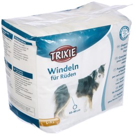Trixie Windeln für Rüden, L–XL, 12 St.,White