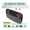 Mini Teclado Riitek I4 Inalámbrico Panel Tácti Multigestos