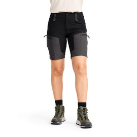 RevolutionRace RVRC GP Shorts for Women, Durable and Ventilated Hiking Shorts for All Outdoor Activities, jet black