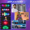 LED Sign for Car with Bluetooth APP Control, Custom Programmable