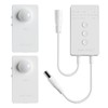 RAYZEEK Wireless Motion Sensor Controller Kit-No Wiring Mini PIR Sensor