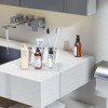 PITBVO Clear Hair Tool Organizer, Blow Dryer Holder, Acrylic Bathroom