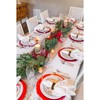 Getfitsoo Christmas Napkin Rings Set of 8, Thanksgiving Napkin Rings