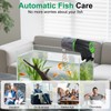 Podazz Automatic Fish Feeder, Moisture-Proof Aquarium Auto Feeder, Aquarium Tank